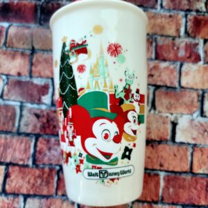 Disney Parks Starbucks Christmas Ceramic Tumbler
