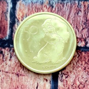 Disney Parks 50th Anniversary Coin Lady