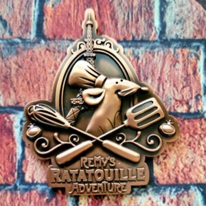 Disney Parks Remy’s Ratatouille Adventure Copper Magnet