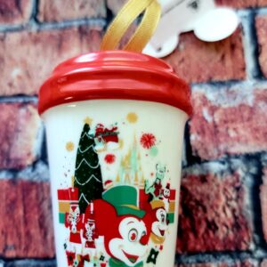 Disney Parks Starbucks Christmas Tumbler Ornament