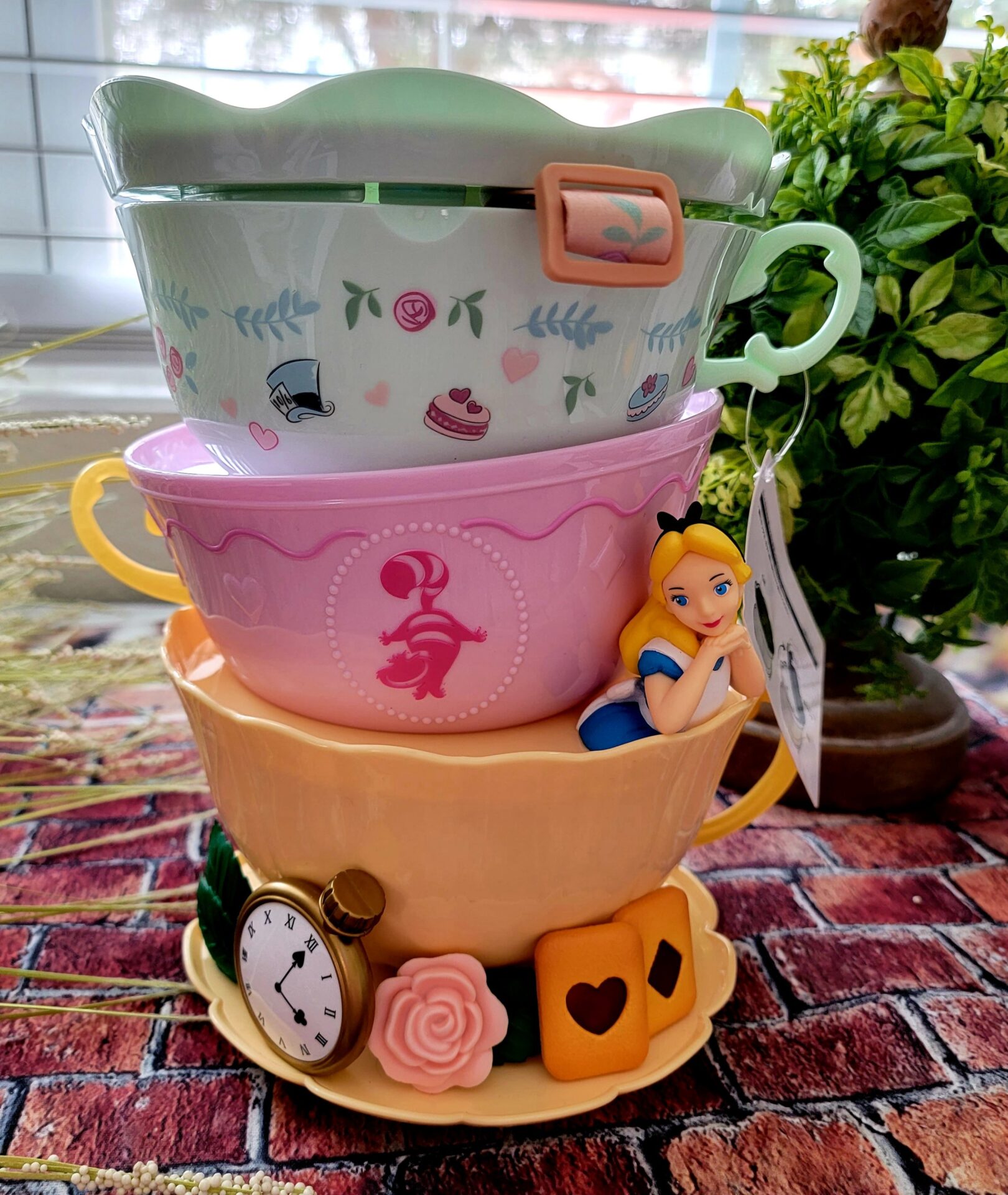 Alice in Wonderland Popcorn Bucket Tokyo Disneyland Limited Disney NEW Japan TDL 