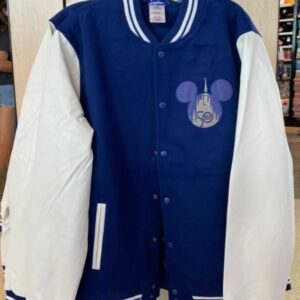 Disney Parks (Day Of Collection) Letterman Jacket 50th Anniversary Celebration