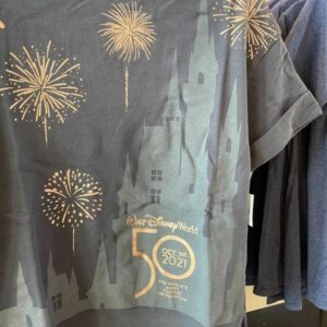 Disney Parks 50th Most Magical Celebration Ladies Short Sleeve Sweatshirt