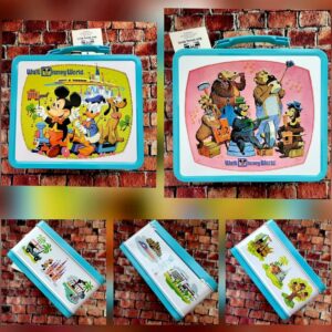 Disney Parks WDW Vault Collection Tin Lunchbox